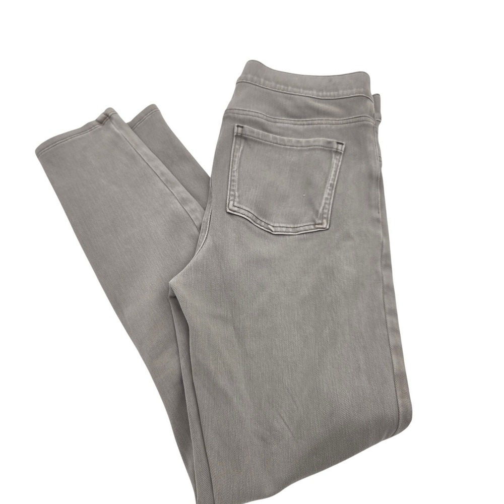 Spanx Ankle Jean-ish Leggings Medium Gray Pull On Slimming Jeggings Casual - Picture 8 of 8